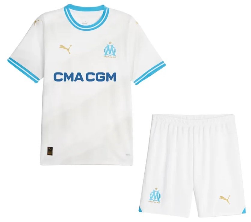 Kit infantil I Olympique de Marseille 2023 2024 Puma oficial